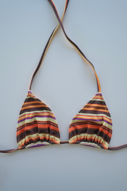 [MISPRINT] TATUM TRIANGLE BIKINI TOP | HEATWAVE