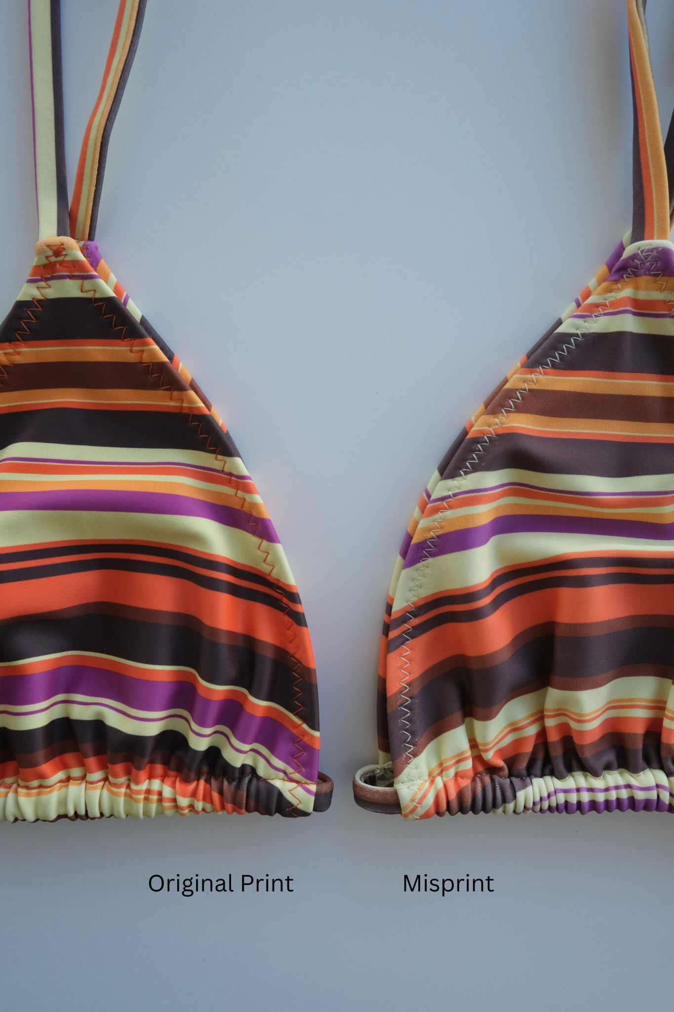 [MISPRINT] TATUM TRIANGLE BIKINI TOP | HEATWAVE