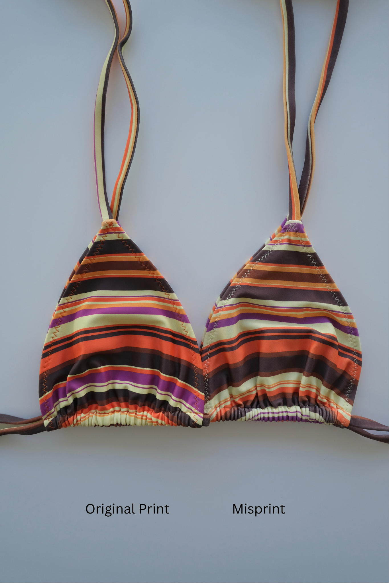 [MISPRINT] TATUM TRIANGLE BIKINI TOP | HEATWAVE