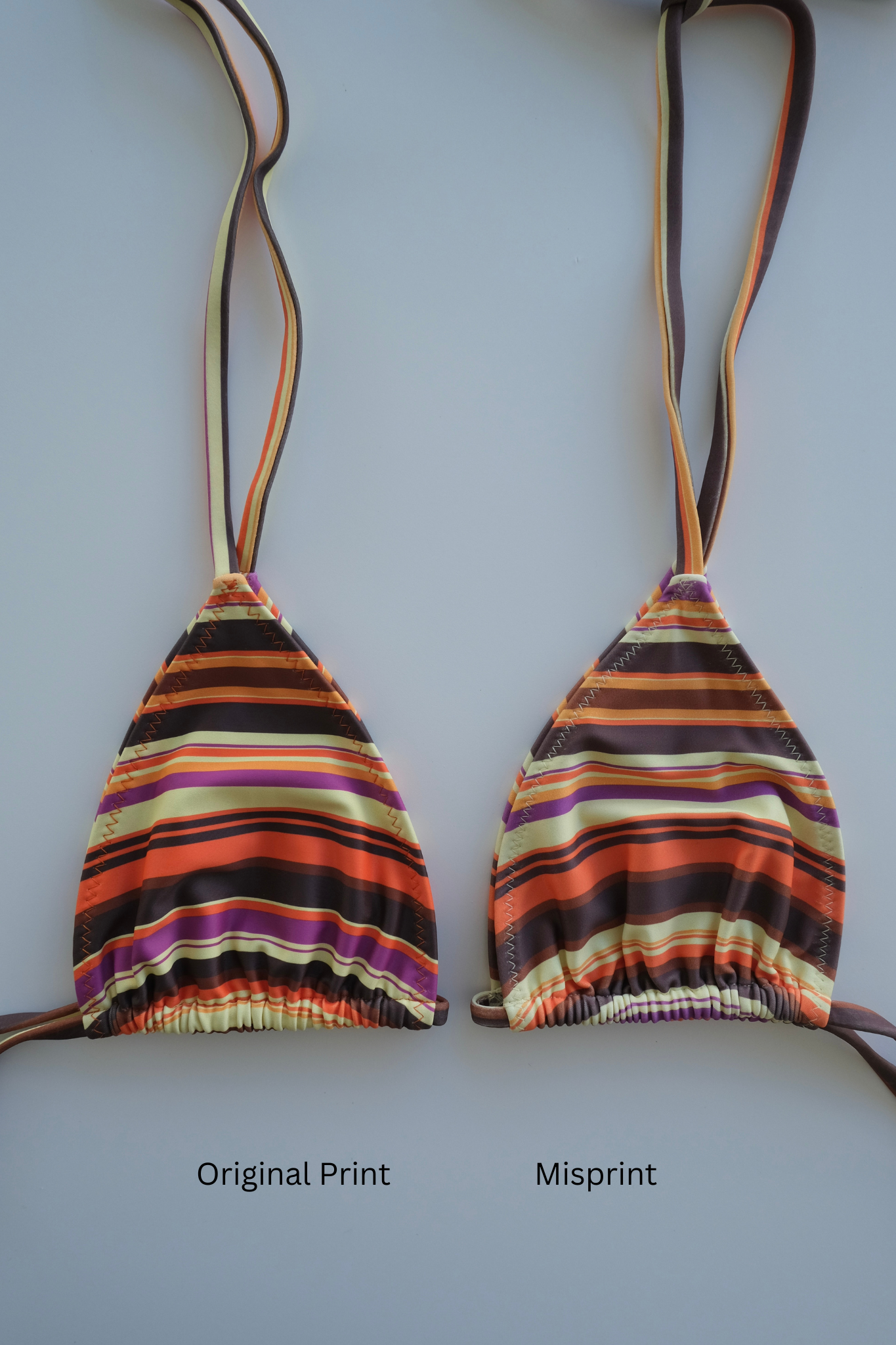 [MISPRINT] TATUM TRIANGLE BIKINI TOP | HEATWAVE