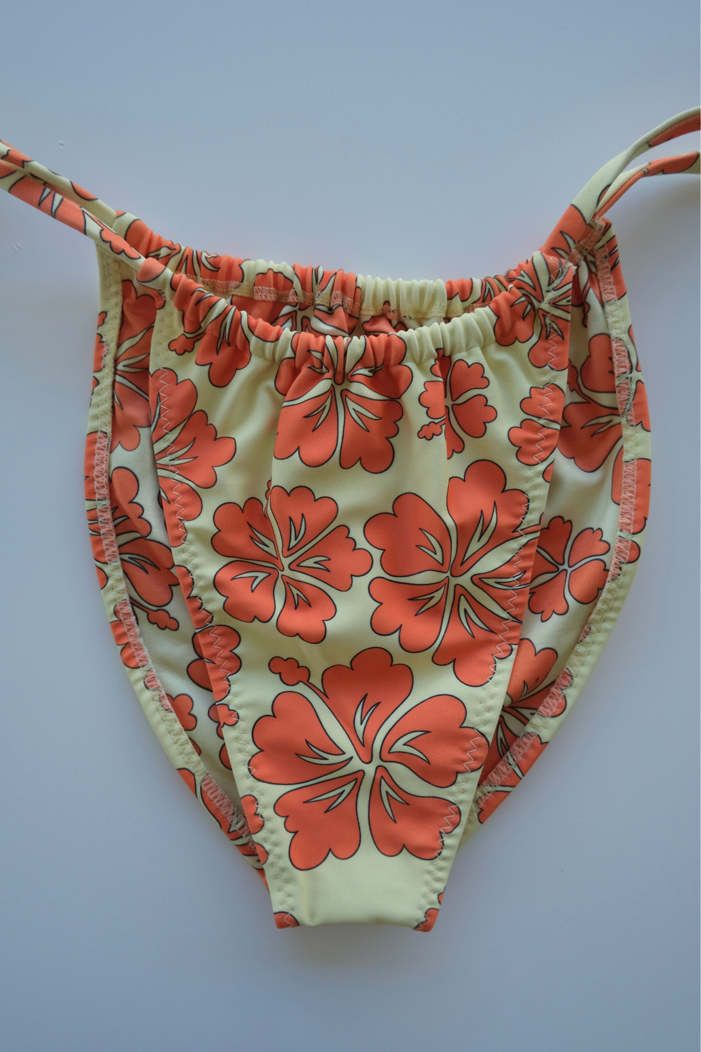 [MISPRINT] TANGO STRING BIKINI BOTTOMS | HIBISCUS